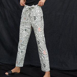 Seen Worn Kept Anthropolgie embroidered pants